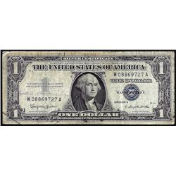 1957B $1 Silver Certificate Note with Courtesy Autograph