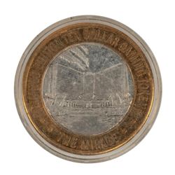 .999 Fine Silver Mirage Las Vegas, Nevada $10 Limited Edition Gaming Token