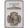 Image 1 : 1921 VAM-3C $1 Morgan Silver Dollar Coin NGC MS64 Pitted Reverse Hot-50