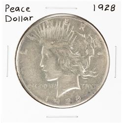 1928 $1 Peace Silver Dollar Coin