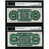 Image 2 : Matching Low Serial 1872 $20 & $50 South Carolina Obsolete Notes PMG Gem Unc. 66EPQ