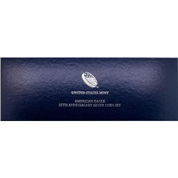 2011 25th Anniversary American Silver Eagle (5) Coin Set w/ Box & COA