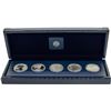 Image 4 : 2011 25th Anniversary American Silver Eagle (5) Coin Set w/ Box & COA