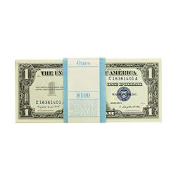 Pack of (100) Consecutive 1957A $1 Silver Certificate Notes