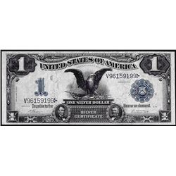 1899 $1 Black Eagle Silver Certificate Note