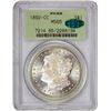 Image 2 : 1892-CC $1 Morgan Silver Dollar Coin PCGS MS65 CAC Old Green Holder