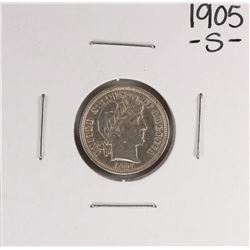 1905-S Barber Dime Coin