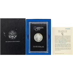1884-CC $1 Morgan Silver Dollar Coin GSA Hoard w/ Box & COA