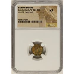Constantius II, 337-361 AD Ancient Roman Empire Coin NGC XF