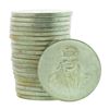 Image 1 : Roll of (20) Brilliant Uncirculated 1979 Mexico 100 Pesos Silver Coins