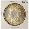 Image 1 : 1896 $1 Morgan Silver Dollar Coin Amazing Toning