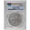 Image 1 : 2018 South Africa Krugerrand Silver Coin PCGS MS69 First Issue
