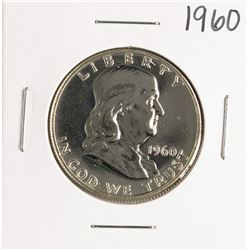 1960 Proof Franklin Half Dollar Coin