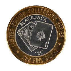 .999 Fine Silver Mystic Lake Casino $10 Limited Edition Gaming Token