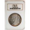 Image 1 : 1886 $1 Morgan Silver Dollar Coin NGC MS63 Nice Toning Old Fatty Holder