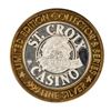 Image 2 : .999 Fine Silver St. Croix Casino Turtle Lake $10 Limited Edition Gaming Token