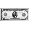 Image 1 : 1914 $5 Federal Reserve Note New York