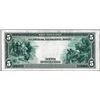 Image 2 : 1914 $5 Federal Reserve Note New York