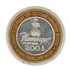 Image 1 : .999 Fine Silver Flamingo Casino Las Vegas, NV $10 Limited Edition Gaming Token