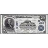Image 1 : 1902PB $20 First NB of Sioux City, Iowa CH# 1757 National Currency Note