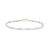 0.78 ctw Diamond Tennis Bracelet - 14KT White Gold