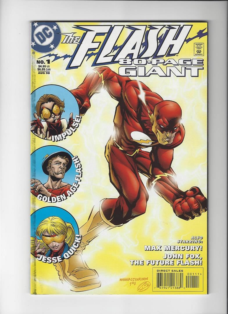 Flash Comic First Issue The Flash Issue #1 by DC Comics
