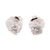 2.08 ctw Diamond Earrings - 14KT White Gold