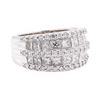2.42 ctw Diamond Ring - 14KT White Gold