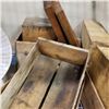 Image 2 : LOT OF WOOD BOXES