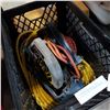 Image 1 : CRAFTSMAN SKILSAW W/ 100FT EXTENSION CORD IN BLACK CRATE