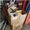 Image 1 : 4 BOXES OF LABORATORY BEAKERS MEASUREMENT FLASKS AND MORE