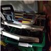 Image 2 : TOTE OF HARDWARE AND CADILLAC GRILL