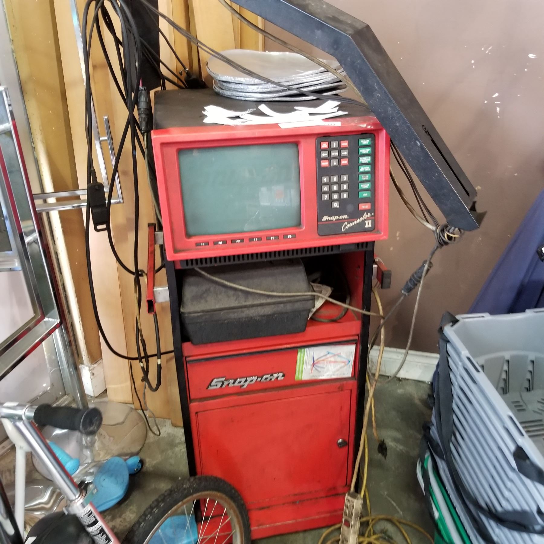 Snap On Engine Table SNAP ON COUNSELOR II ENGINE ANALYZER MODEL MT3000A