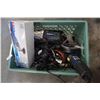 Image 1 : CRATE OF POWER TOOLS AND HARDWARE