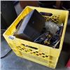 Image 1 : YELLOW CRATE OF ELECTRONICS