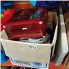 Image 2 : BOX OF JEWELLERY BOXES AND SHELF
