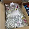 Image 2 : BOX OF BODY GLOVE SWIMMING GOGGLES AND BOX OF PARTY SUPPLIES