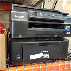 CANON AND BROTHER ALL IN ONE PRINTERS