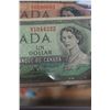 Image 2 : TWO CANADIAN 1 AND 2 DOLLAR 1954 PAPER BILLS