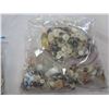 Image 2 : 2 BAGS OF VINTAGE BUTTONS AND JAR OF CUFF LINKS