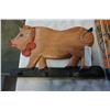 Image 2 : PIG COAT HANGER AND 2 WOODEN UMBRELLAS