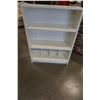 Image 1 : 3 WHITE 4FT BOOKSHELFS