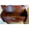 Image 3 : ANTIQUE HALL MIRROR W/ DRAWER