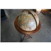 Image 2 : ANTIQUE GLOBE ON WOODEN STAND