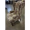 Image 2 : WING BACK UPHOLSTERED CHAIR