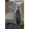 Image 2 : 2 WICKER PATIO CHAIRS