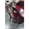 Image 3 : PAINTED WICKER DESK AND CHAIR