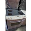 Image 1 : FRIGIDAIRE WHITE GLASS STOVE SELF CLEANING OVEN, TESTED AND WORKING GUARANTEED