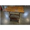 Image 1 : VINTAGE MAGAZINE RACK END TABLE