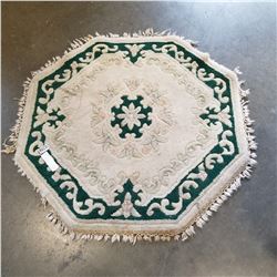 HAND KNOTTED OCTAGON EASTERN CARPET